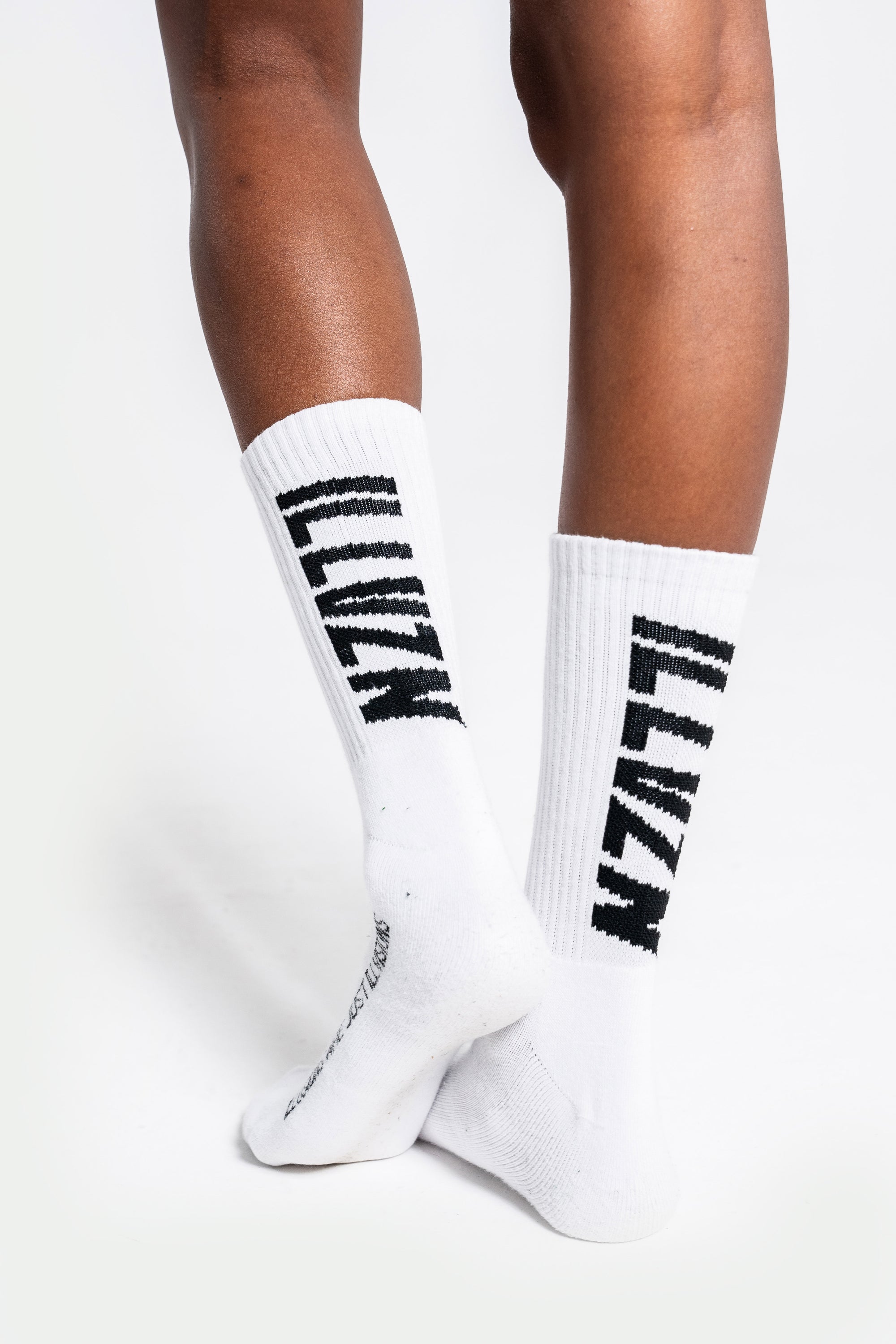 White & Black Socks