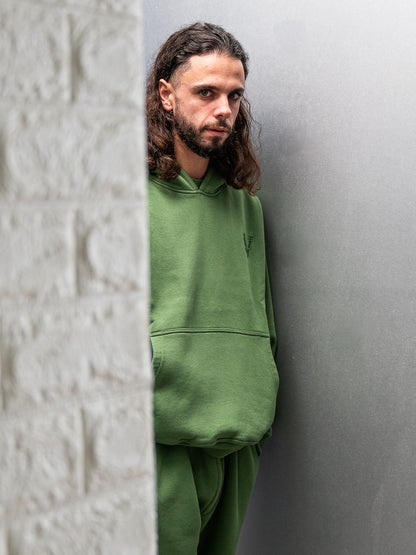 STAPLD Hoodie. Pistachio