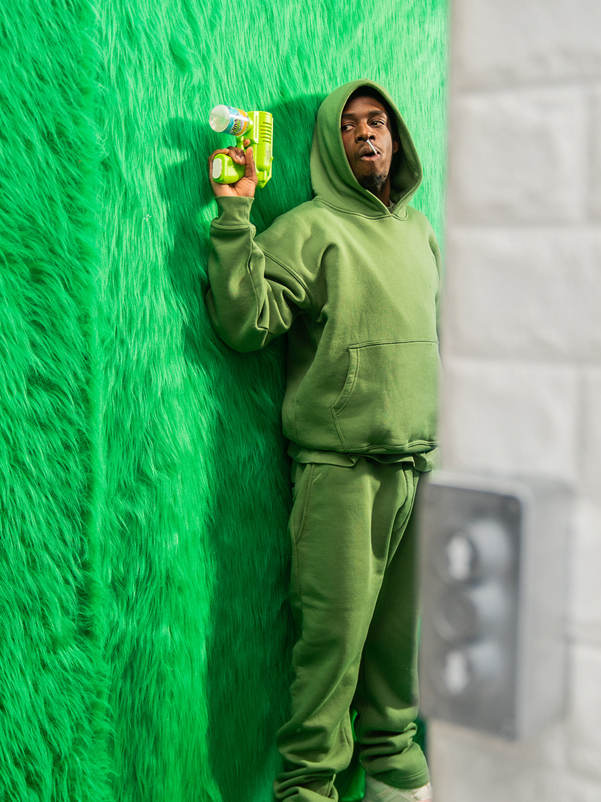 STAPLD Joggers. Pistachio