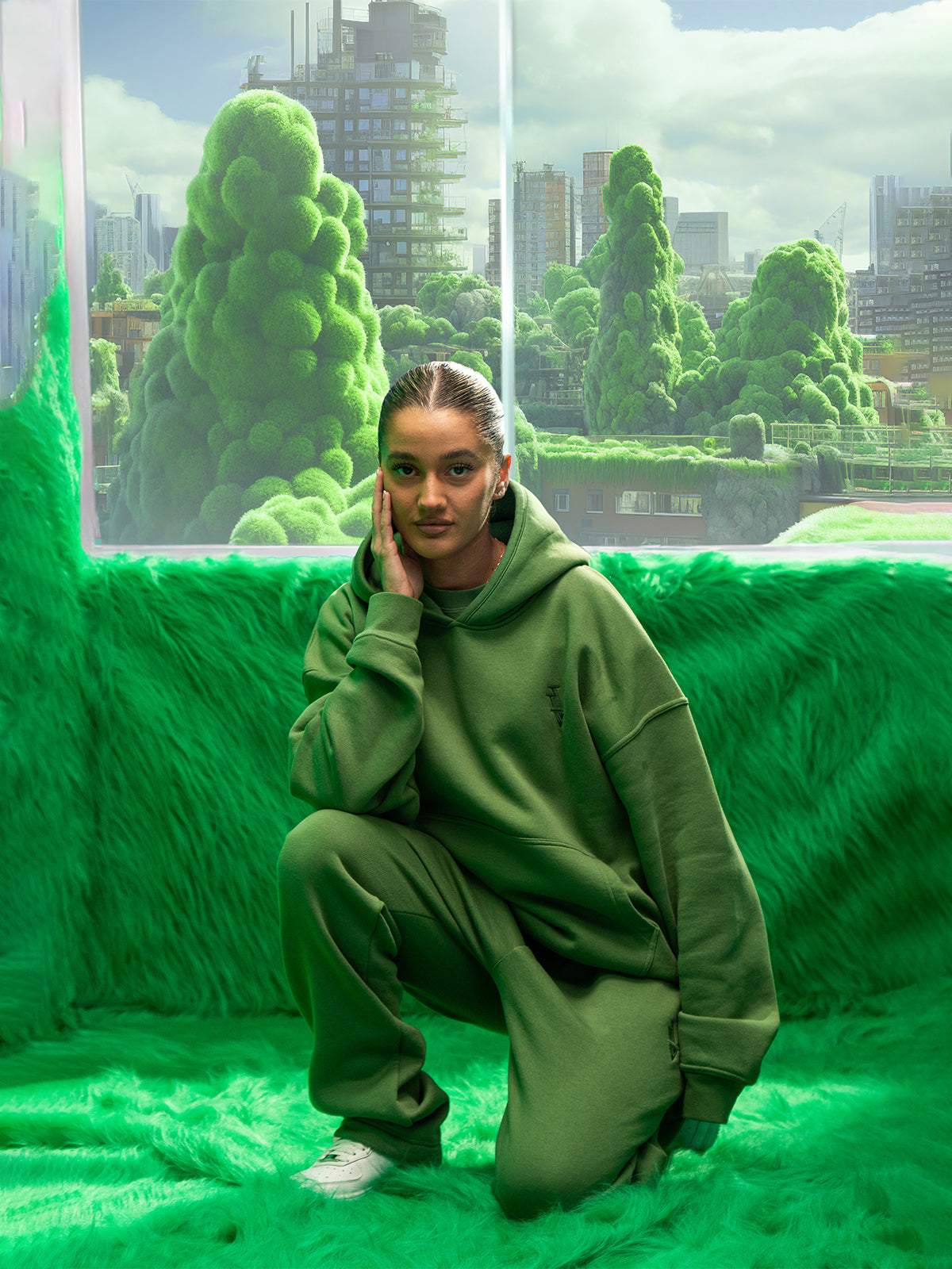 STAPLD Joggers. Pistachio