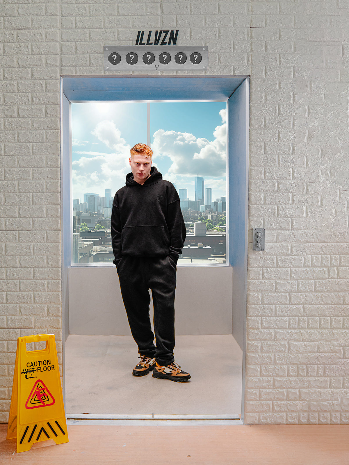 STAPLD Hoodie. Charcoal