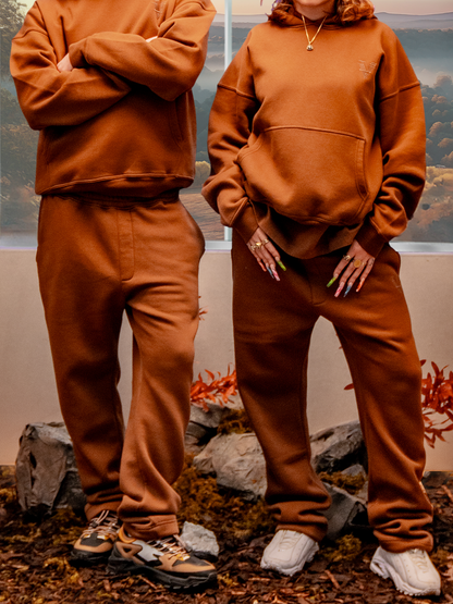 STAPLD Joggers. Cocoa