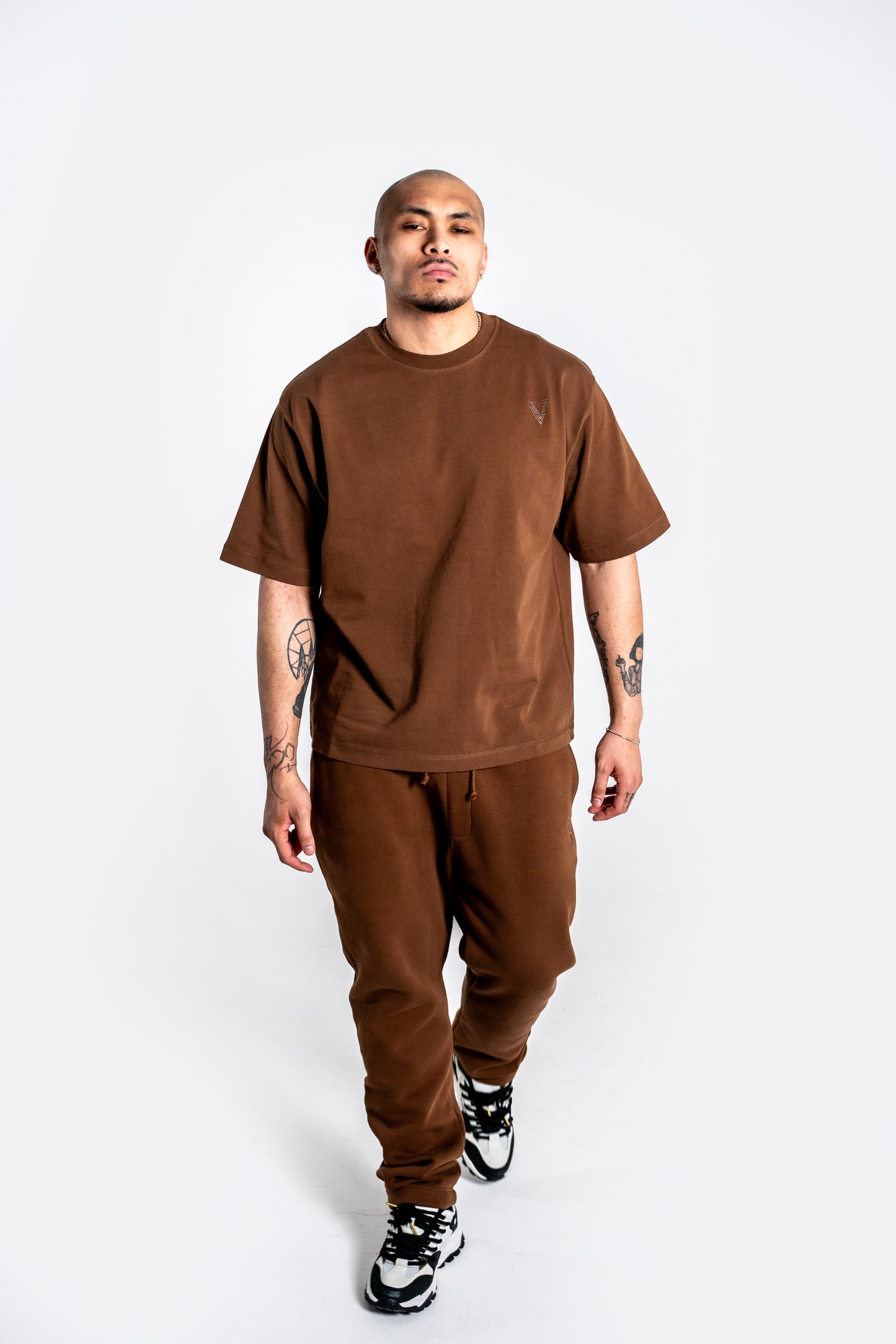 STAPLD Joggers. Cocoa