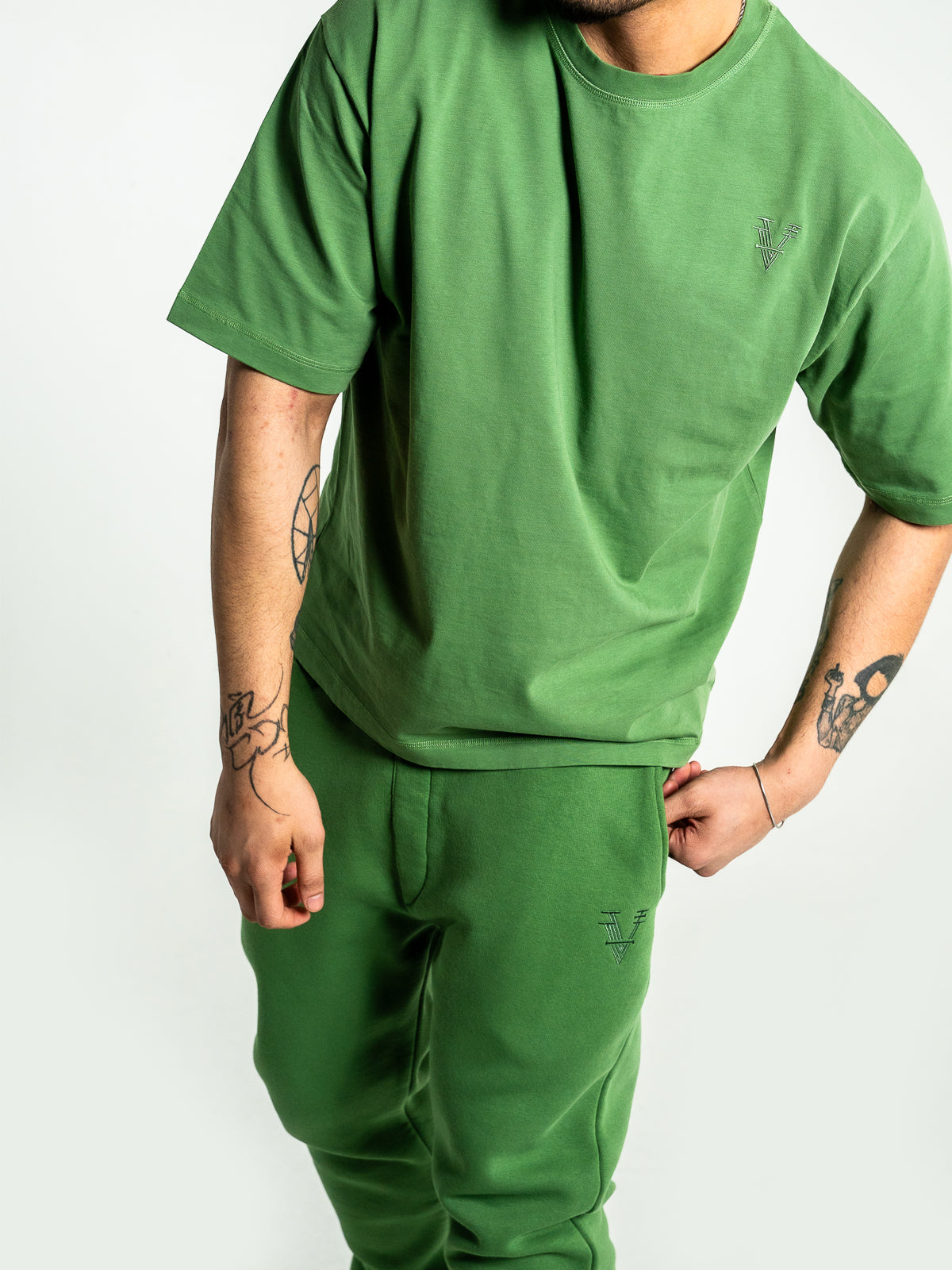 STAPLD Tee. Pistachio