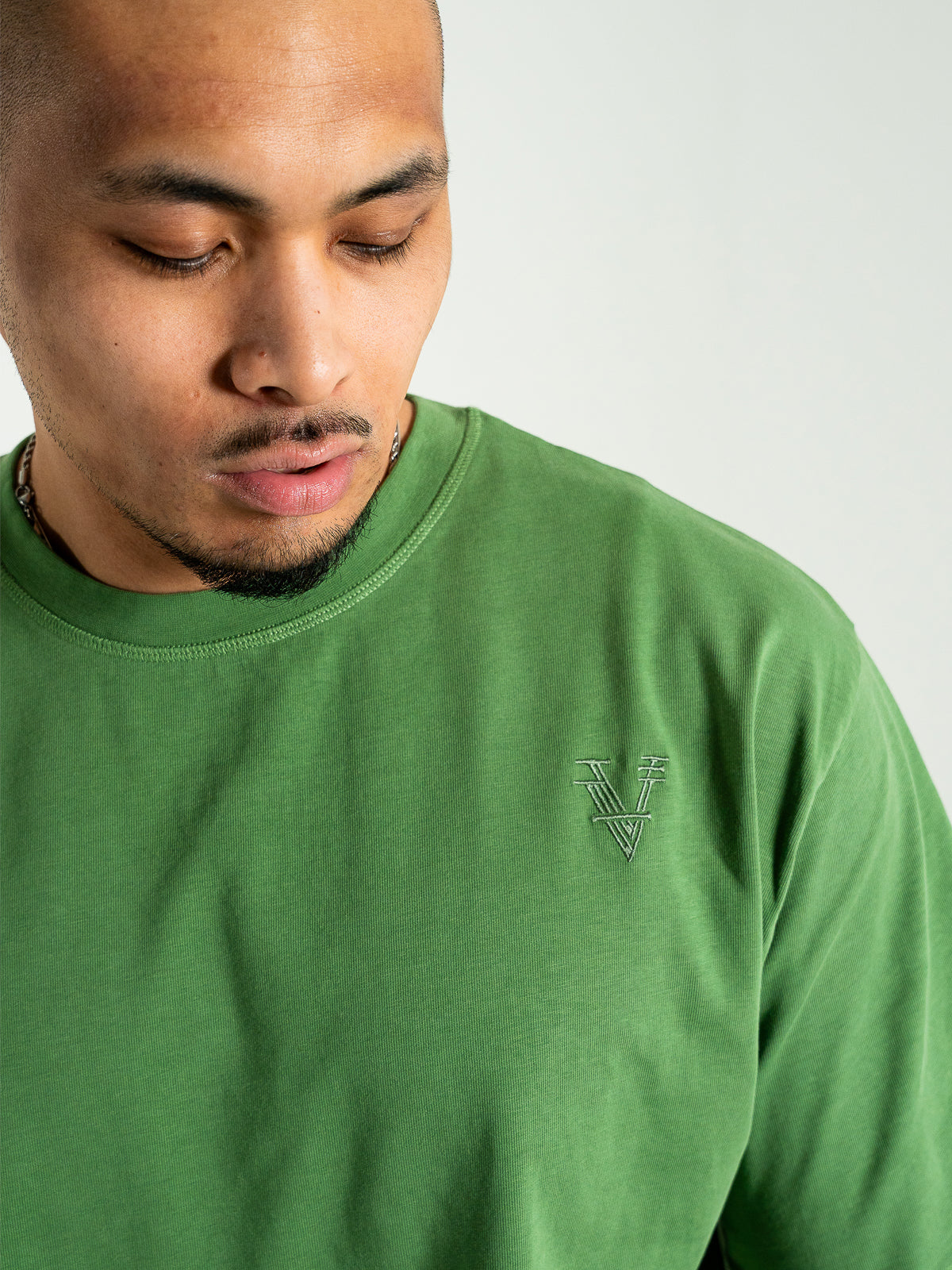 STAPLD Tee. Pistachio