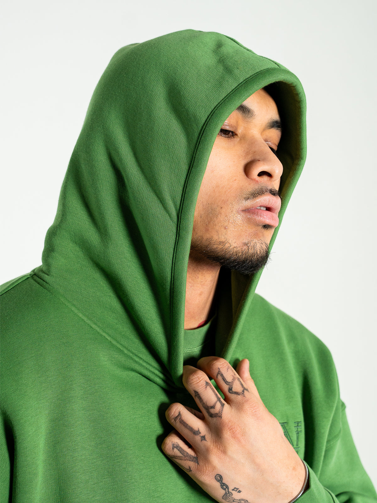 STAPLD Hoodie. Pistachio