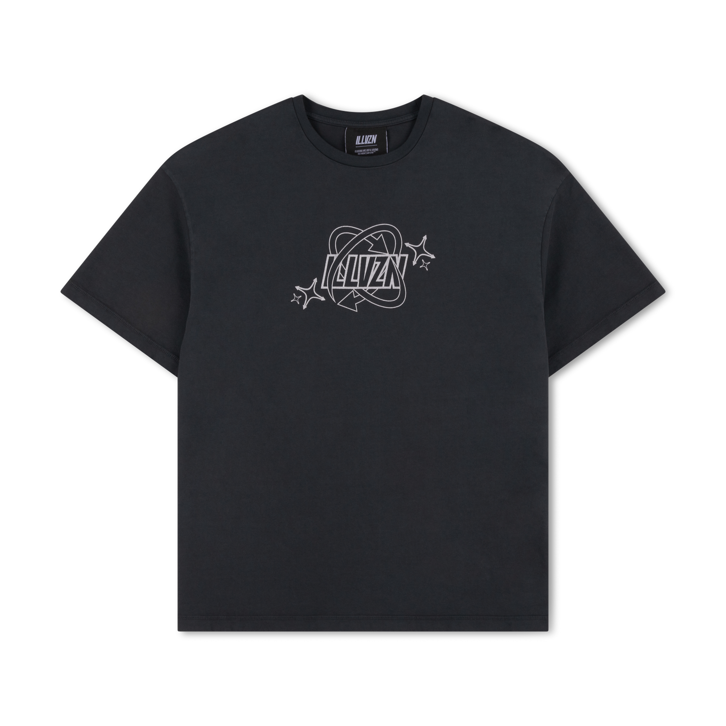 SS TEE | WASHED BLACK