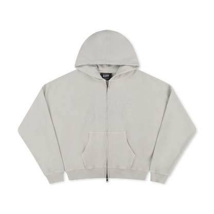 SS HOODIE | WASHED GREY