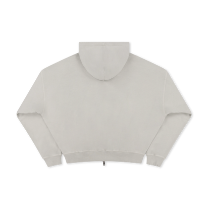 SS HOODIE | WASHED GREY