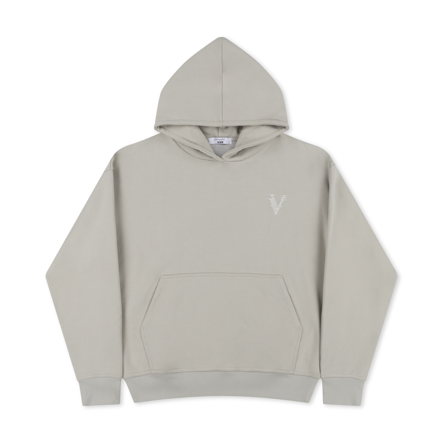 STAPLD HOODIE | OFF-GREY