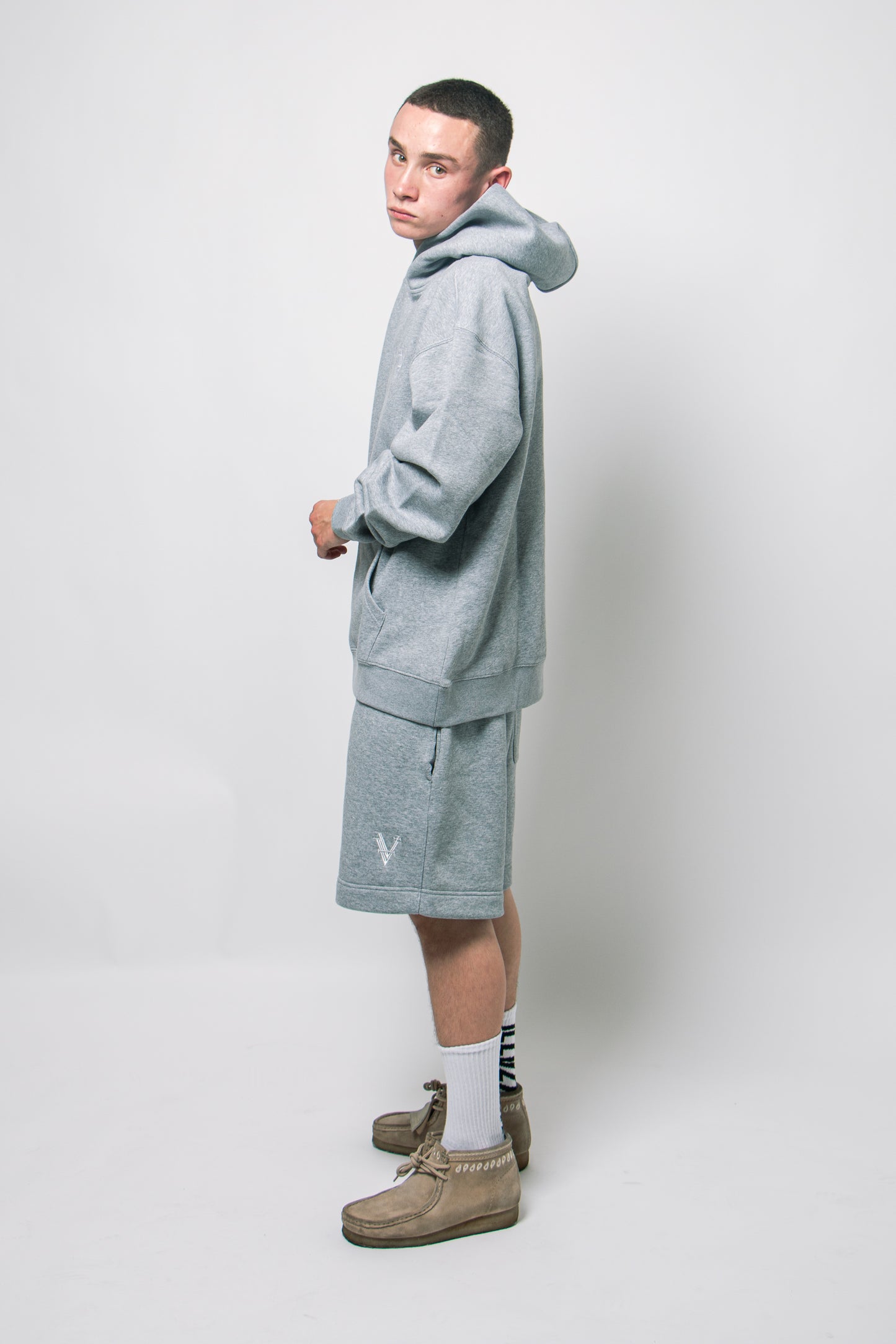 Stapld. Hoodie - Grey