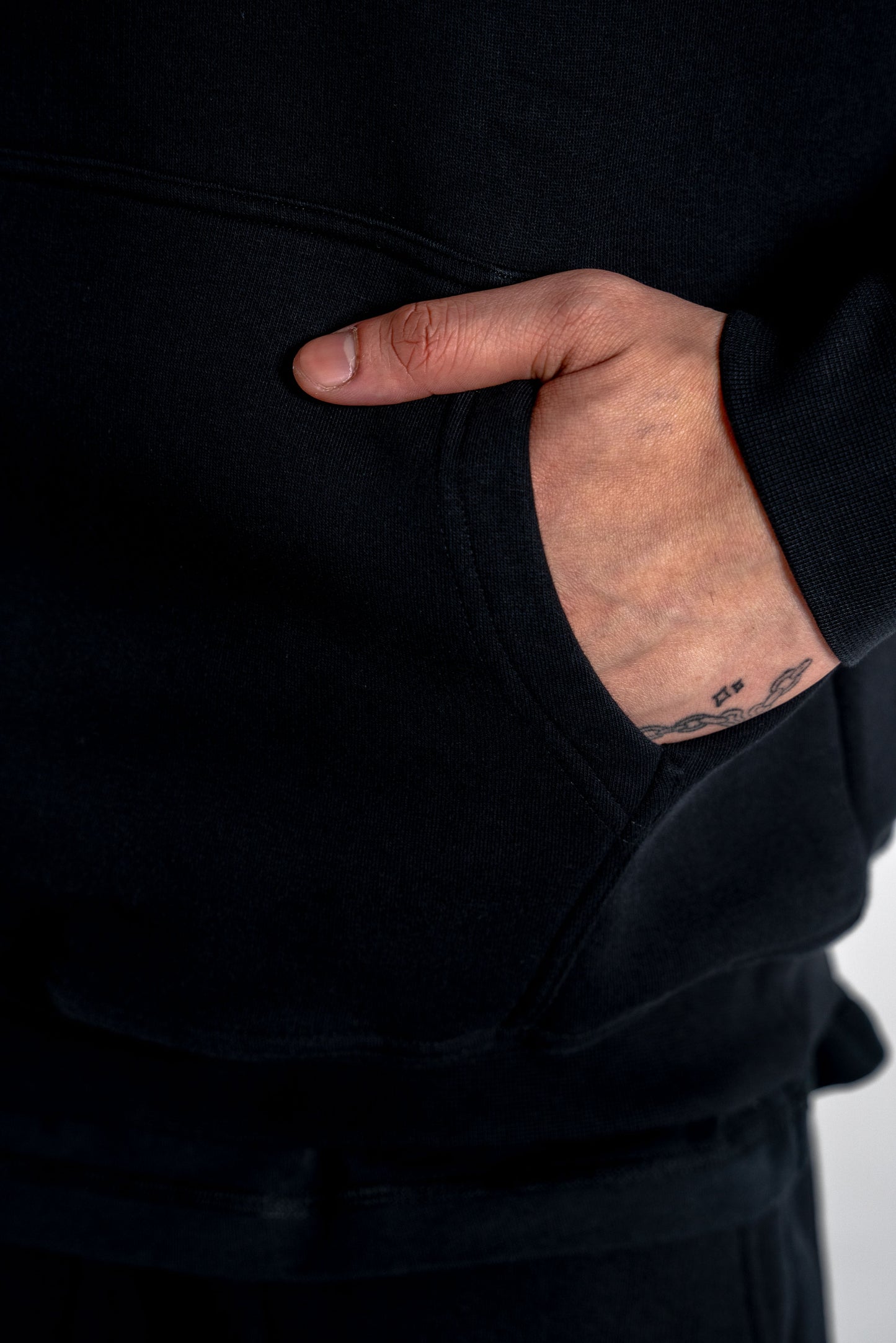 STAPLD Hoodie. Charcoal