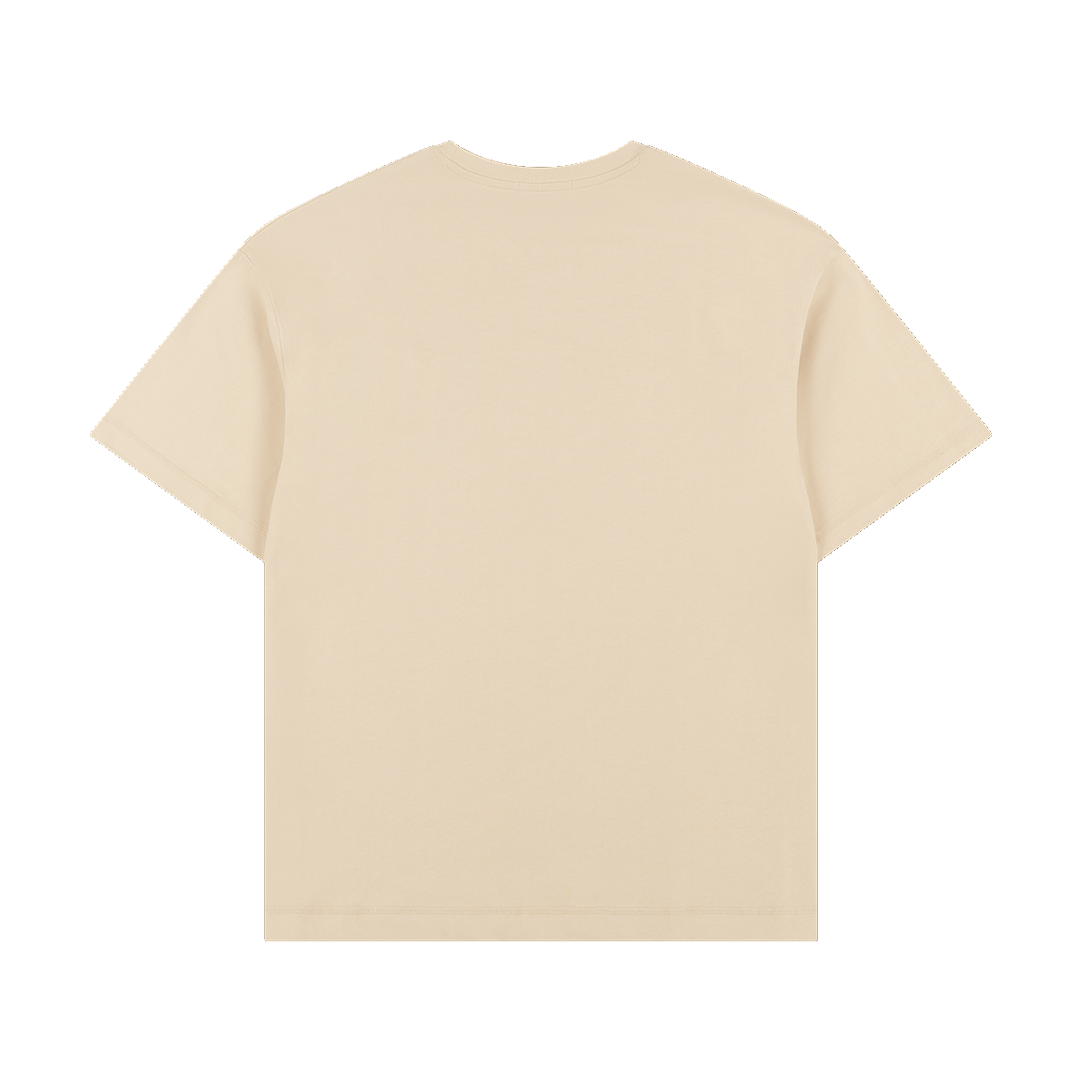 STAPLD TEE | ALMOND MILK