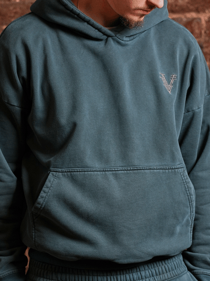 STAPLD HOODIE | MAUVAIS BLUE