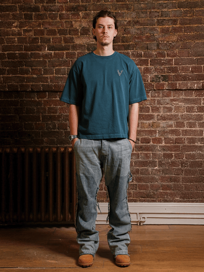 STAPLD TEE | MAUVAIS BLUE