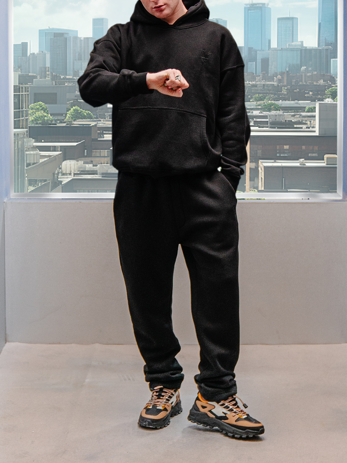 STAPLD Joggers. Charcoal