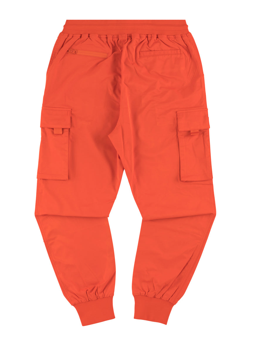 Strapless Cargo Joggers – Orange