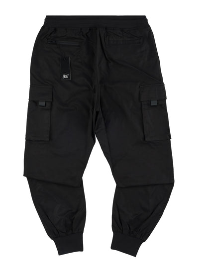 Strapless Cargo Joggers – Black